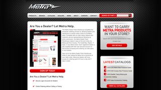 
                            6. Metra Online | Become a Dealer | Metra Auto Parts Online ... - Metra Portal