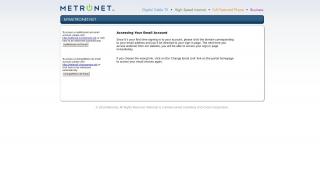 
                            5. MetroNet Mail - MyMetroNet.Net Portal - Metronet Email Portal