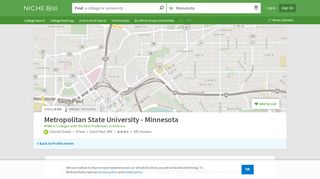 
                            7. Metropolitan State University - Minnesota Reviews - Niche - Metro State Connect U Portal