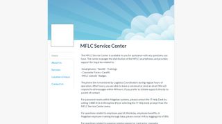 
                            6. MFLC Service Center - Magellan Mflc Login