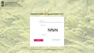 
                            7. mFMS | Login - Integrated Fertilizers Management System - Mfms Login