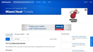 
                            2. Miami Heat - Ticketmaster - Miami Heat Ticketmaster Portal
