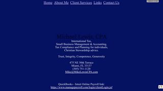 
                            5. Michael Lewis, CPA - Https Www Managepayroll Com Portal Clientlogin Jsf
