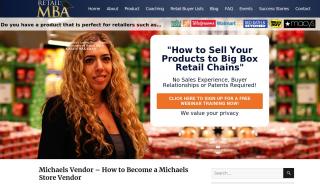 
                            5. Michaels Vendor – How to Become a Michaels Store Vendor | Retail ... - Michaels Vendor Portal