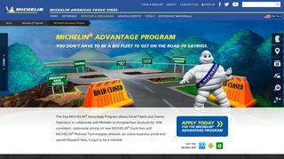 
                            1. Michelin Advantage Program - Michelin Truck Tires - Michelin Advantage Portal