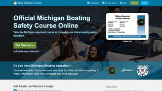 
                            8. Michigan Boating License & Boat Safety Course | Boat Ed® - Online Boating Safety Course Portal