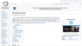 
Microsoft account - Wikipedia  
