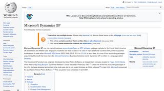 
                            2. Microsoft Dynamics GP - Wikipedia - Great Plains Software Portal