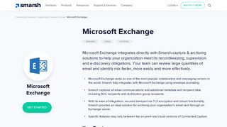 
                            2. Microsoft Exchange Smarsh