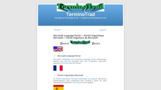 
                            7. Microsoft Language Portal — Portail linguistique Microsoft — Portal ... - Microsoft Portal Linguistico