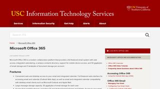 
                            3. Microsoft Office 365 - IT Services - Usc Mail Portal