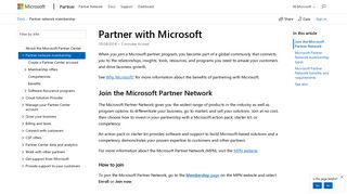 
                            6. Microsoft Partner Network membership - Partner Center ... - Mpn Microsoft Partner Network Portal