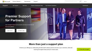 
                            3. Microsoft Premier Support for Partners - Microsoft Premier Support Portal