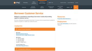 
Midland Customer Service | PNC
