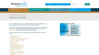
                            3. Midlands Choice > For Healthcare Providers > Payer ... - Mid American Benefits Provider Portal