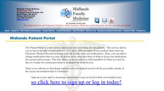 
Midlands Healthcare Group Patient Portal - Midlands Family Medicine
