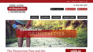 
                            8. Midlands Orthopaedics and Neurosurgery Columbia, SC - Palmetto Health Usc Orthopedic Center Patient Portal