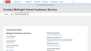 
                            9. Midnight Velvet Customer Service Phone Number (877) 787 ... - Midnight Velvet Credit Card Portal