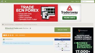 Mikes Auto Trader | Binary Trading Software Reviews | Forex ... - Mikes Auto Trader Portal