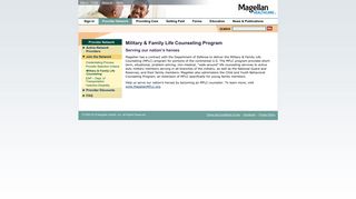 
                            1. Military & Family Life Counseling - Magellan Behavioral Health - Magellan Mflc Login