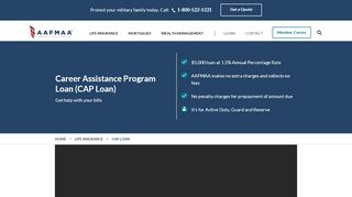 
                            7. Military Loan Options | Military CAP Loan | AAFMAA - Just Military Loan Portal