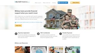 
                            5. Military Loans - MilitaryFinancial.com - Just Military Loan Portal