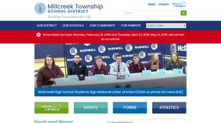 
                            2. Millcreek Township School District: Home Page