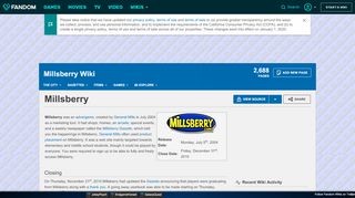 Millsberry  Millsberry Wiki  Fandom