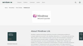 
                            6. Mindtree Ltd. | Servicenow Partner - Mindtree Login