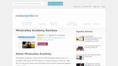 Mindvalley Academy Reviews - Legit or Scam?
