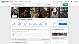 
                            7. Mine Safety Appliances Regulatory Jobs in Clune, PA ... - Clune Safety Login