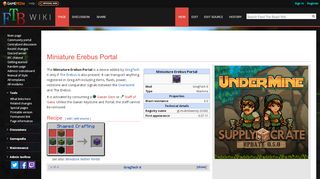 
                            3. Miniature Erebus Portal - Official Feed The Beast Wiki - Erebus Portal