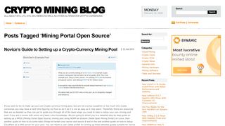 
                            3. Mining Portal Open Source - Crypto Mining Blog - Mining Portal Open Source