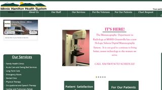 
                            2. Minnie Hamilton Health System: Health Center Services - Minnie Hamilton Patient Portal