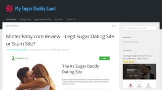 
                            8. MintedBaby.com Review – Legit Sugar Dating Site or Scam ... - Mintedbaby Login