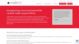 Mirixa_Acquisition - OutcomesMTM