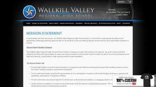 
                            4. Mission Statement - Wallkill Valley Regional High School - Wvrhs Parent Portal