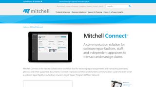
                            3. Mitchell Connect - Mitchell International - Mitchell Repair Connect Portal