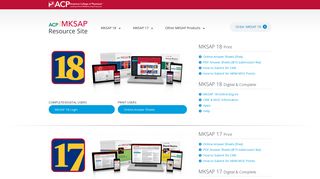 
MKSAP - Resource Site | ACP
