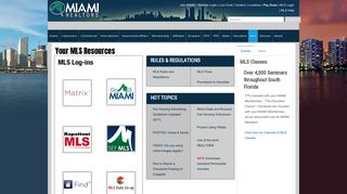 
                            6. MLS Home Page - Miami Association of Realtors - Mlxchange Portal Florida