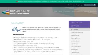 
                            4. MLS System - Triangle MLS - Rels Portal