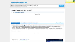 
                            4. mmsi2legacy.o2.co.uk at WI. Media Messaging - Messaging ... - Http Mmsi2legacy O2 Co Uk Login
