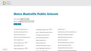 
MNPS Schools - Metro Nashville Public Schools
