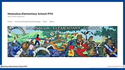 Moanalua Elementary School PTO – Parent Teacher Organization