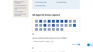 
Mobile Apps Directory | USAGov
