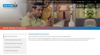 
                            5. Mobile Banking - BOI | Bank of India - Bankofindia Co In Retail Portal