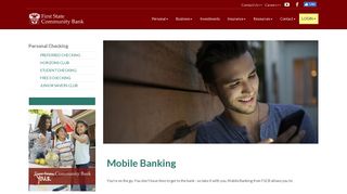 
                            4. Mobile Banking - FSCB - First State Community Bank Online Banking Portal