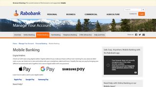 
Mobile Banking - Rabobank
