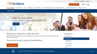 
                            6. Mobile Banking | SunTrust Personal Banking - SunTrust Bank - Suntrust Online Banking Sign On Portal