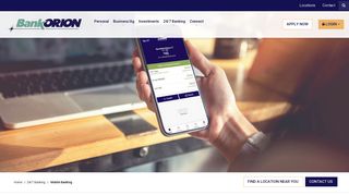 
                            5. Mobile Banking with BankORION - Bankorion Online Banking Portal